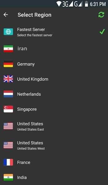 Raha Fast VPN فیلترشکن رها
‎ screenshot 1