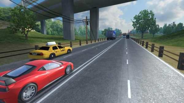 Overtake racing tarffic car screenshot 3