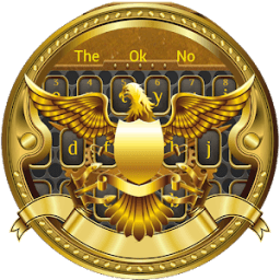 American golden eagle keyboard theme icon