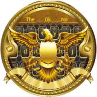 American golden eagle keyboard theme on 9Apps