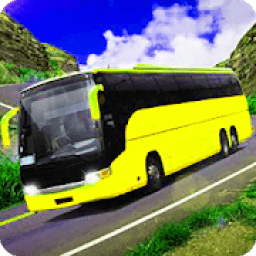 Uphill Off Road Driving Bus Game Simulator आइकन