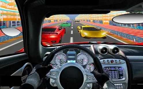 Endless Car Racing in Traffic 2018 screenshot 4