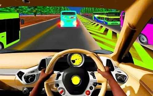 Endless Car Racing in Traffic 2018 screenshot 1