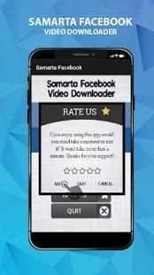 Samarta Facebook Downloader screenshot 1