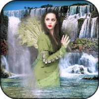 Waterfall Photo Frame on 9Apps