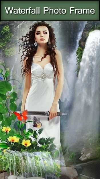 Waterfall Photo Frame स्क्रीनशॉट 3