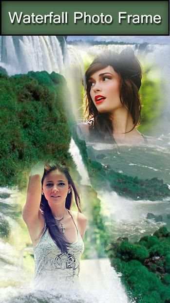 Waterfall Photo Frame स्क्रीनशॉट 2
