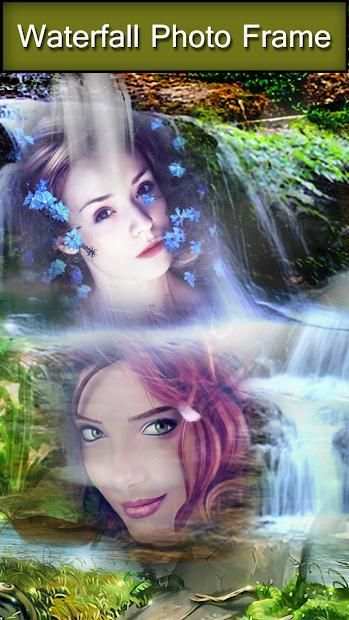 Waterfall Photo Frame स्क्रीनशॉट 4