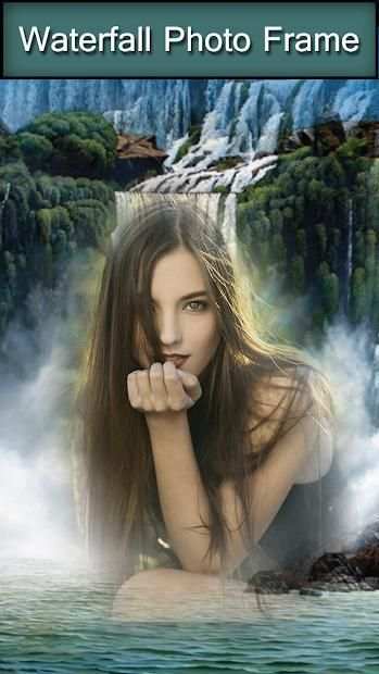 Waterfall Photo Frame स्क्रीनशॉट 1