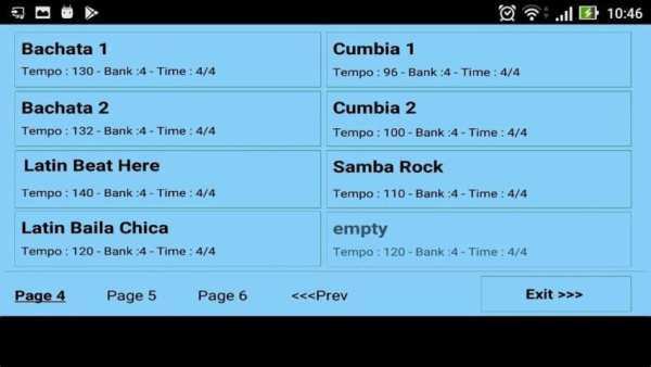 Metrodrummer metronome and drum machine screenshot 6