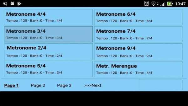 Metrodrummer metronome and drum machine screenshot 2