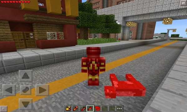 Mod Power Red Man MCPE screenshot 1