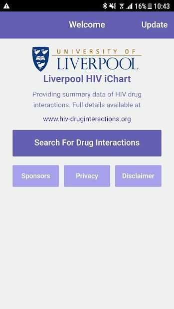 Liverpool HIV iChart screenshot 17
