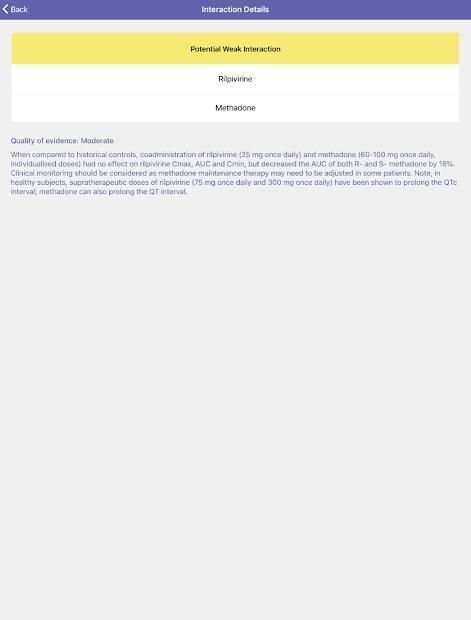 Liverpool HIV iChart screenshot 6
