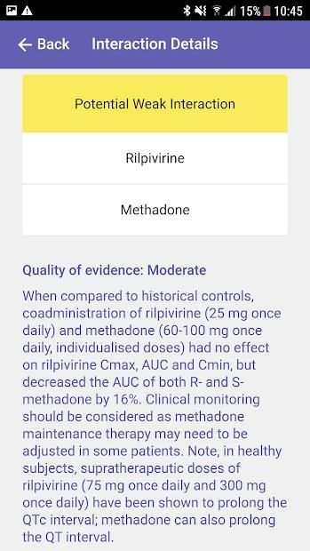 Liverpool HIV iChart screenshot 11