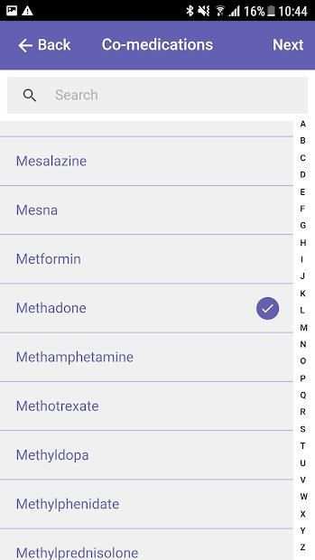 Liverpool HIV iChart screenshot 15