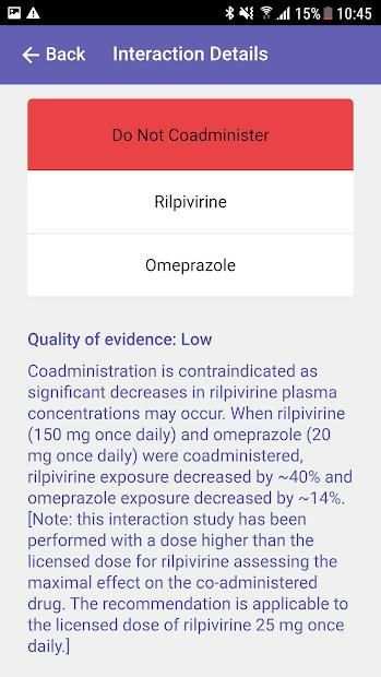 Liverpool HIV iChart screenshot 12