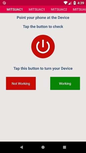 Mitsubishi Air Conditioner Remote screenshot 6