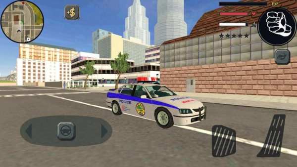 Stickman Rope Hero Police Town Simulator screenshot 3