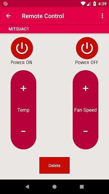 Mitsubishi Air Conditioner Remote screenshot 5