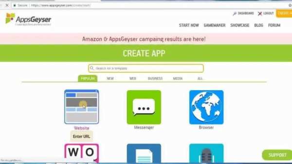 Apps Maker for Android screenshot 4