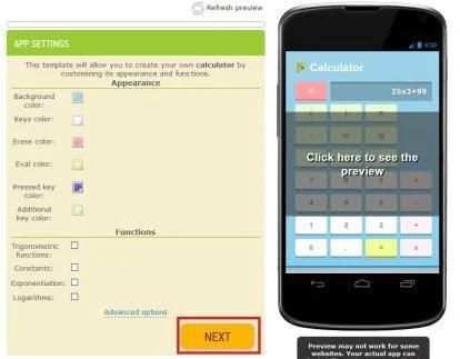 Apps Maker for Android स्क्रीनशॉट 1