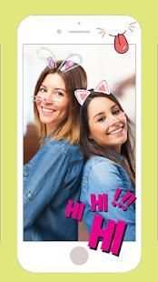 Snap Cat Face Filters Camera screenshot 6