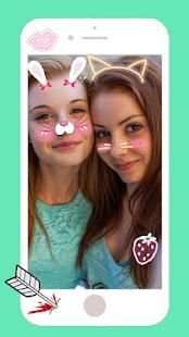 Snap Cat Face Filters Camera screenshot 1