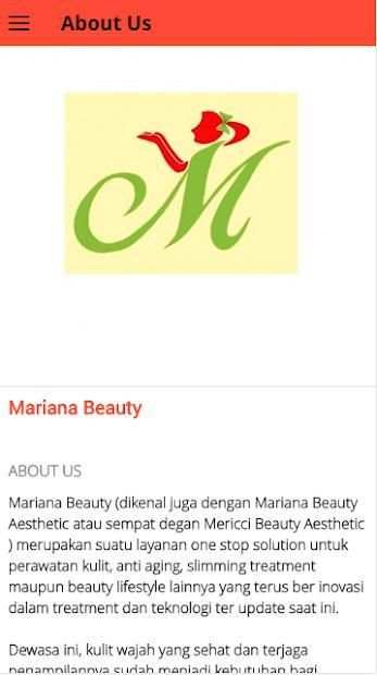 Mariana Beauty स्क्रीनशॉट 3