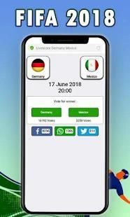 Football live score - FIFA 2018 स्क्रीनशॉट 8