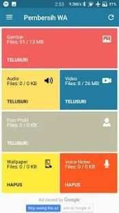 Pembersih WA (Cleaner for Whatsapp) screenshot 2
