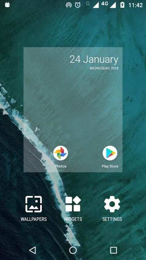 O Launcher 2018 स्क्रीनशॉट 4