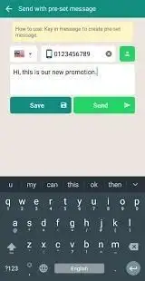 waapp.me(Send Whatsapp without save number & Link) screenshot 3