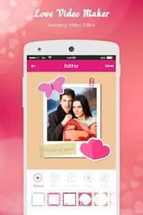 Love Video Maker screenshot 1