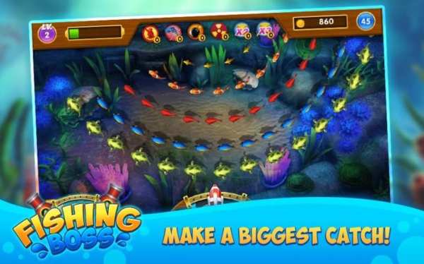 Ocean Fish Shooter - Fishing Diary 2018 скриншот 4