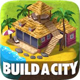 Town Building Games: Tropic Town Island City Sim