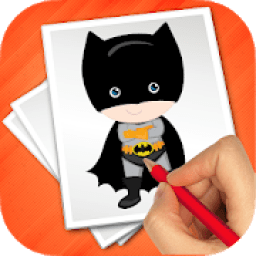 ikon Mini superhero coloring game