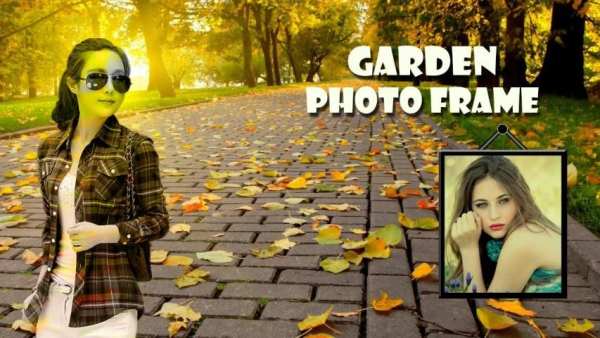 Garden Photo Editor / Garden Photo Frame 2018 स्क्रीनशॉट 1