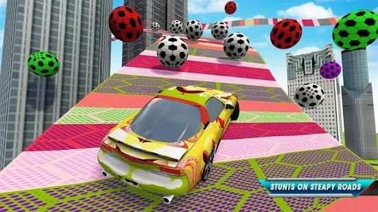 Superhero Mobil Jalan raya Cepat Balapan Drive screenshot 1