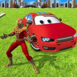 Superhero Car Highway Fast Racing Drive Challenge icon