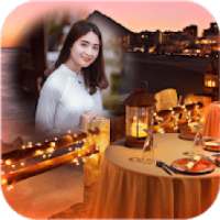 Candle Light Dinner Photo Frames on 9Apps