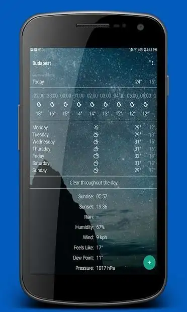 weather apps for android screenshot 3