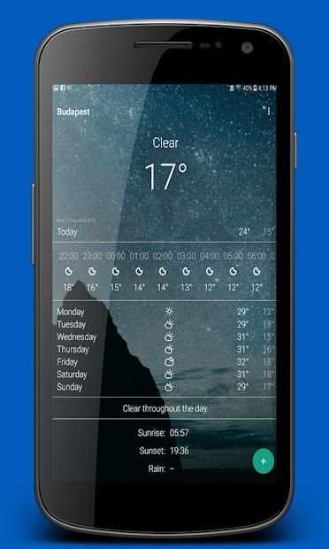 weather apps for android स्क्रीनशॉट 4
