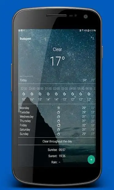 weather apps for android screenshot 4