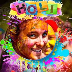 Holi Photo Frame