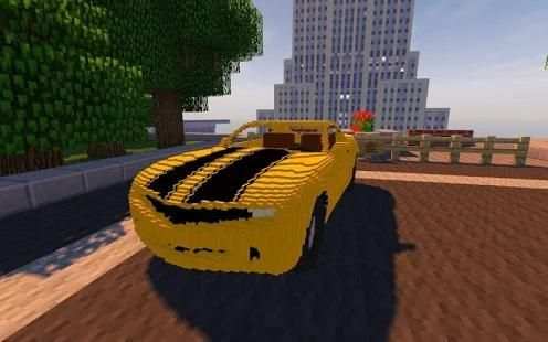 Sport Car mod MCPE screenshot 1