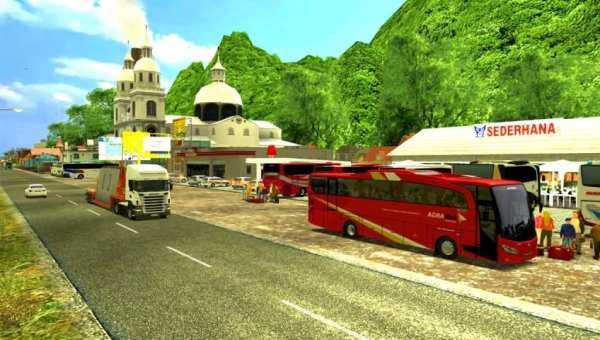 Simulator Bus Lintas Sumatera screenshot 4