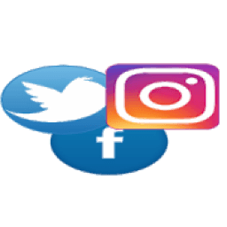 Instagram,Facebook,Twitter - 3 in One icon