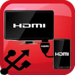 TV USB Monitor (hdmi/mhl/usb screen mirroring)