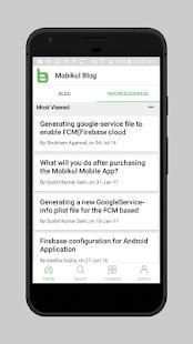 Mobikul Wordpress Blog Application Builder screenshot 1